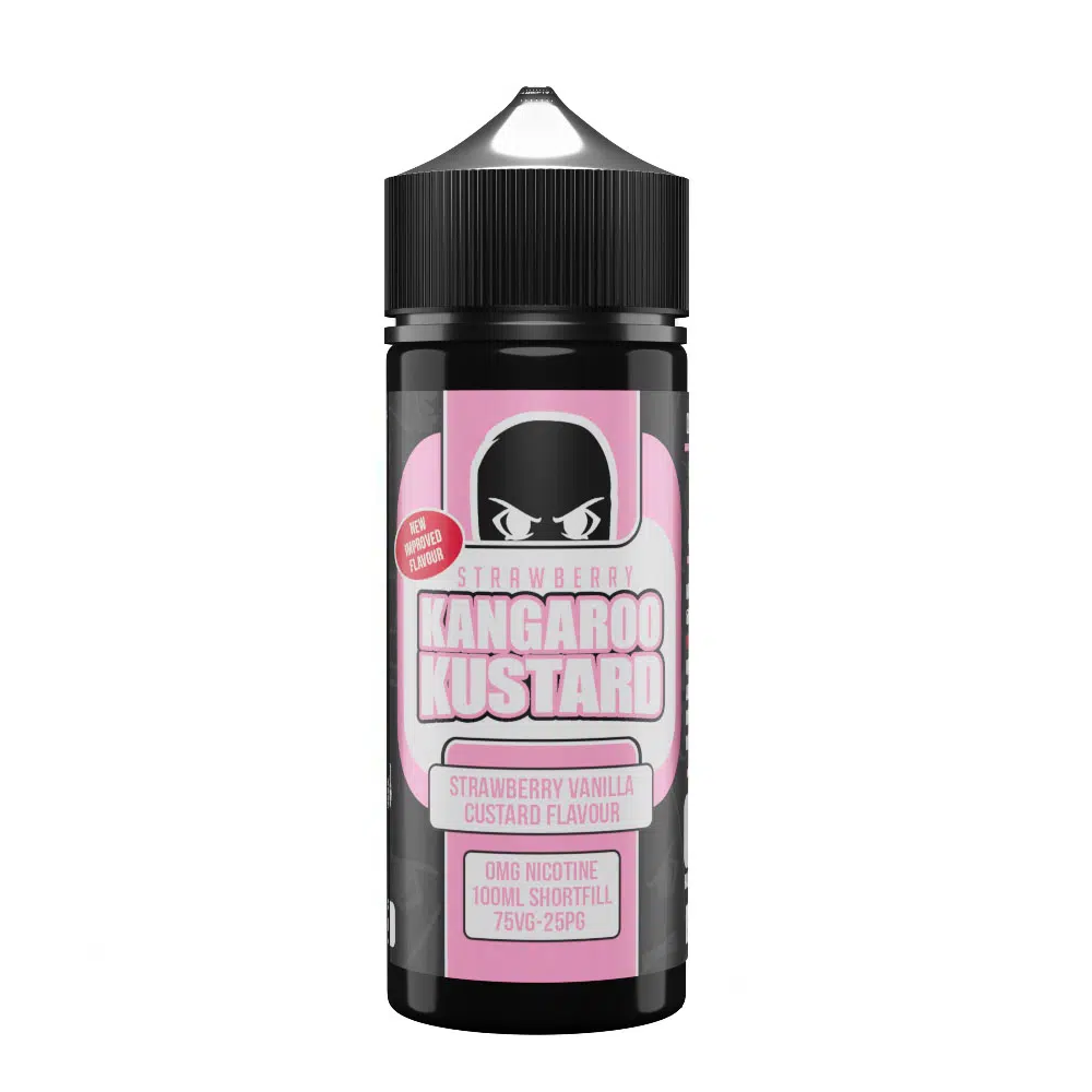 Strawberry Vanilla Custard Shortfill E-Liquid by Cloud Thieves Kangaroo Kurstard 100ml