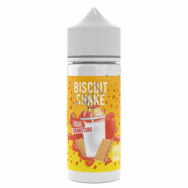 Milkshake E Liquids - Crawsturd Biscuit Shake - 80ml