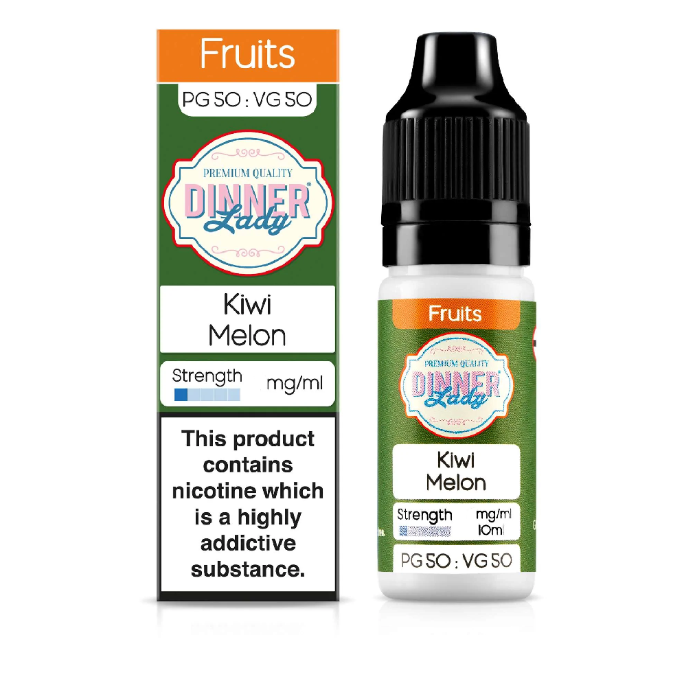 Kiwi Melon (Melon Twist) Nic Salt E-Liquid by Dinner Lady 10ml