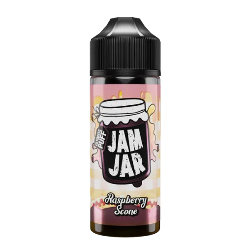  Ultimate Puff Jam Jar E Liquid - Raspberry Scone - 100ml 