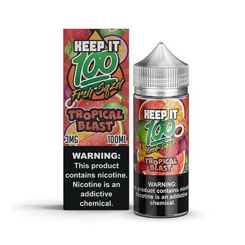 Keep It 100 E Liquid - Tropical Blast - 100ml