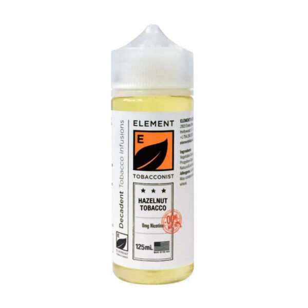 Element E Liquid - Hazelnut Tobacco - 100ml