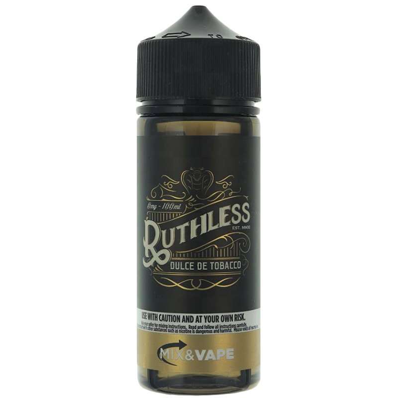 Ruthless E Liquid - Dulce De Tobacco - 100ml