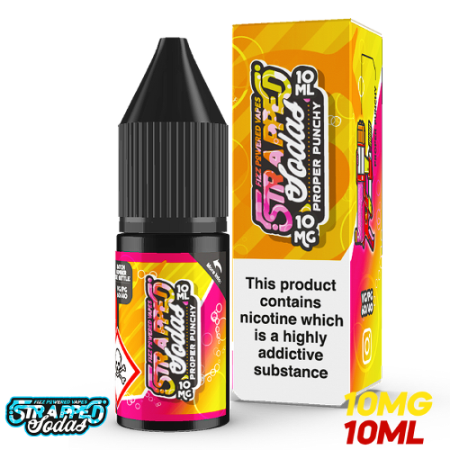 Proper Punchy Nic Salt E-Liquid by Strapped Soda 10ml