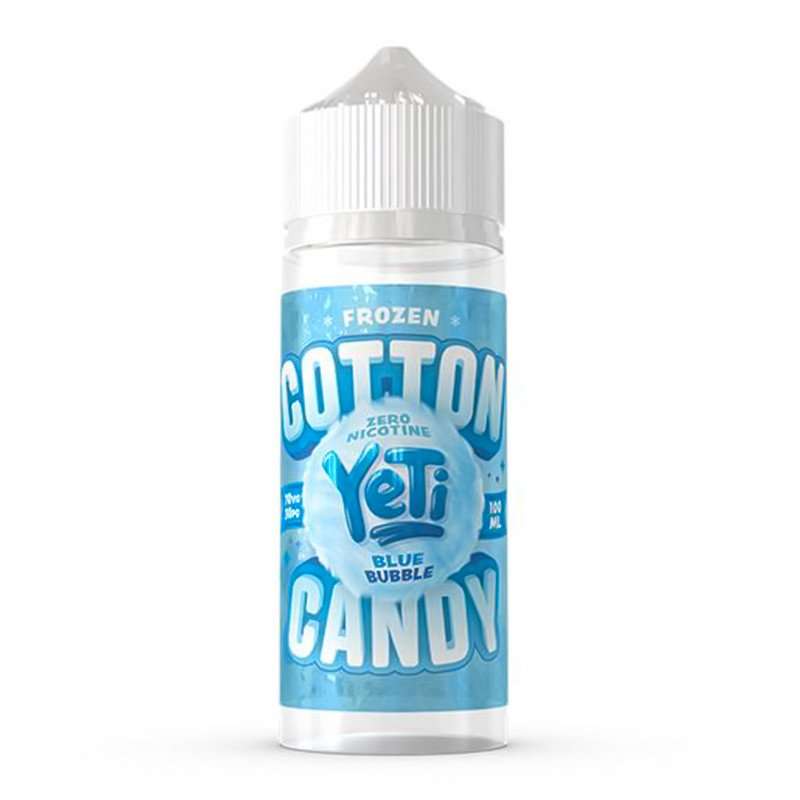 Yeti Frozen Cotton Candy - Blue Bubble - 100ml