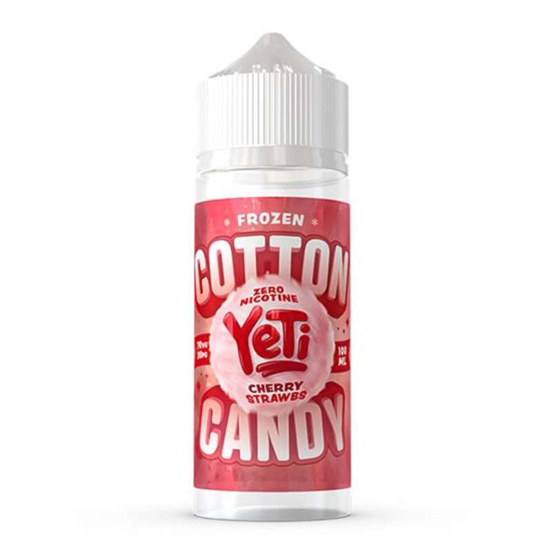  Yeti Frozen Cotton Candy - Cherry Strawbs - 100ml 