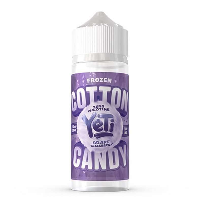  Yeti Frozen Cotton Candy - Grape Blackberry - 100ml 