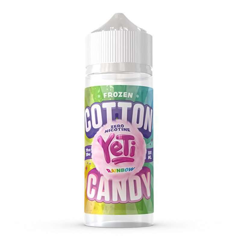  Yeti Frozen Cotton Candy - Rainbow - 100ml 