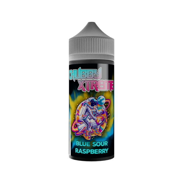 Chubby Xtreme E Liquid - Blue Sour Raspberry - 100ml