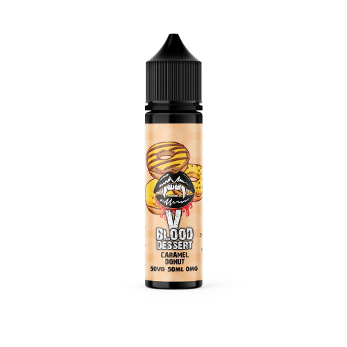 Vampire Blood E Liquid Dessert - Caramel Donut - 50ml