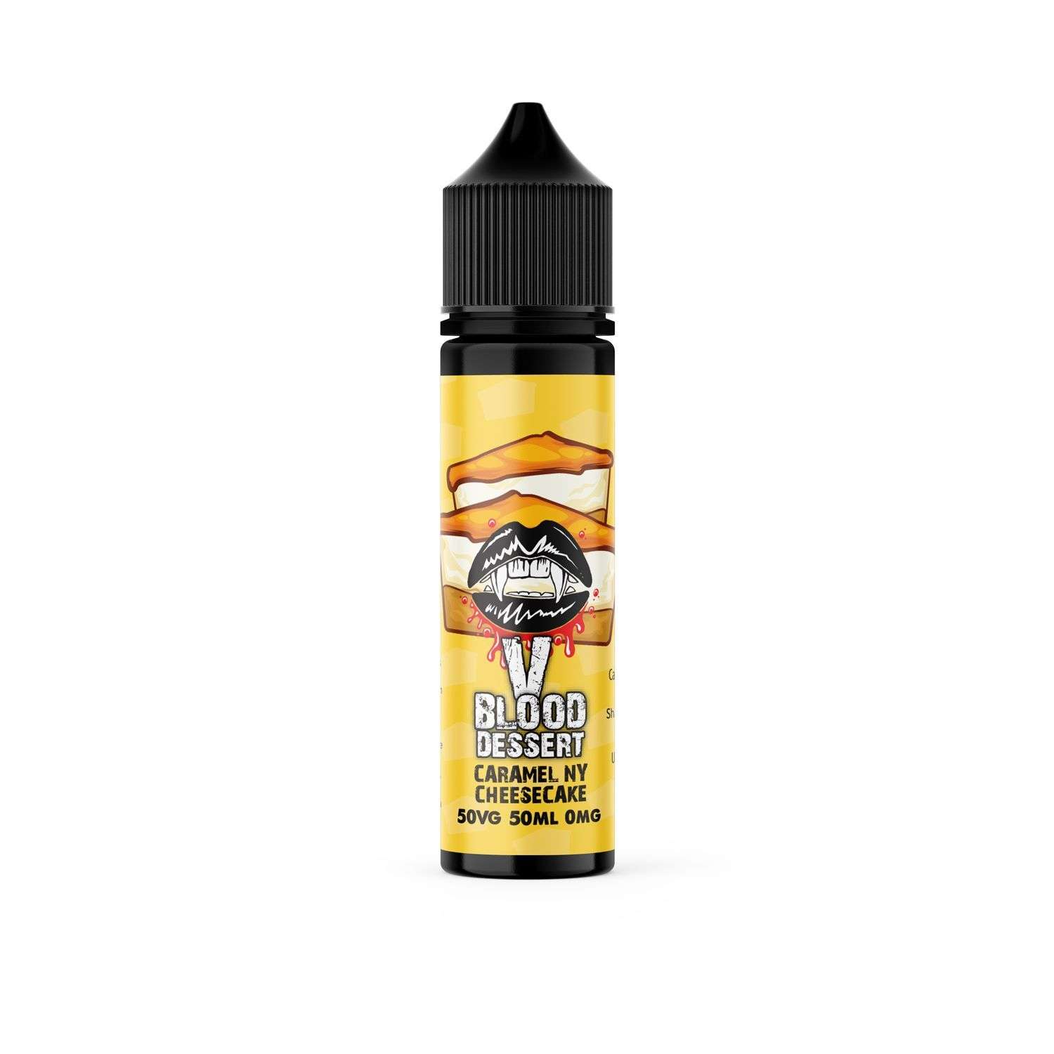 Vampire Blood E Liquid Dessert - Caramel NY Cheesecake - 50ml