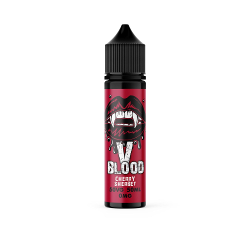  Vampire Blood E Liquid - Cherry Sherbet - 50ml 