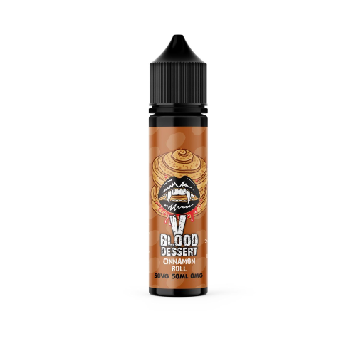 Vampire Blood E Liquid Dessert - Cinnamon Roll - 50ml