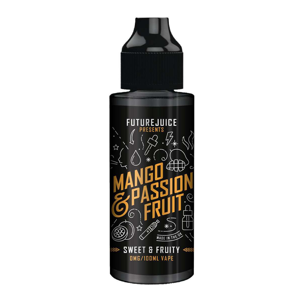 Mango Passionfruit Shortfill E-Liquid by Future Juice 100ml