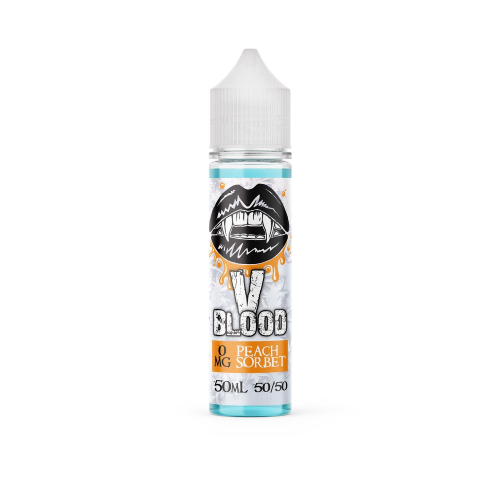 Vampire Blood E Liquid Iced - Peach Sorbet - 50ml- Vape and Go