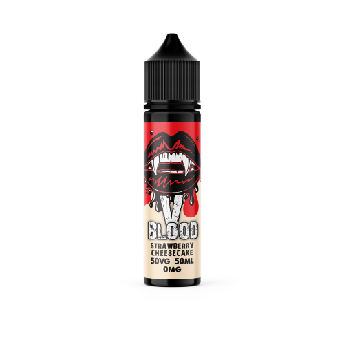 Vampire Blood E Liquid Dessert - Strawberry Cheesecake - 50ml