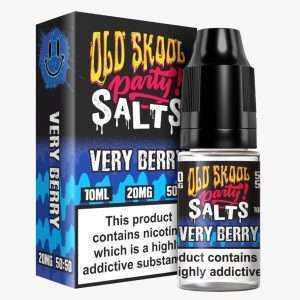 Very Berry Nic Salt E-Liquid by Old Skool Party Salts 10ml