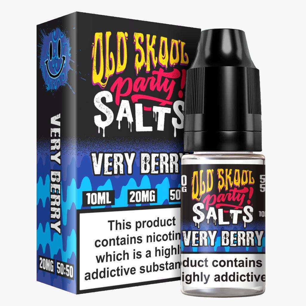  Very Berry Nic Salt E-Liquid by Old Skool Party Salts 10ml 