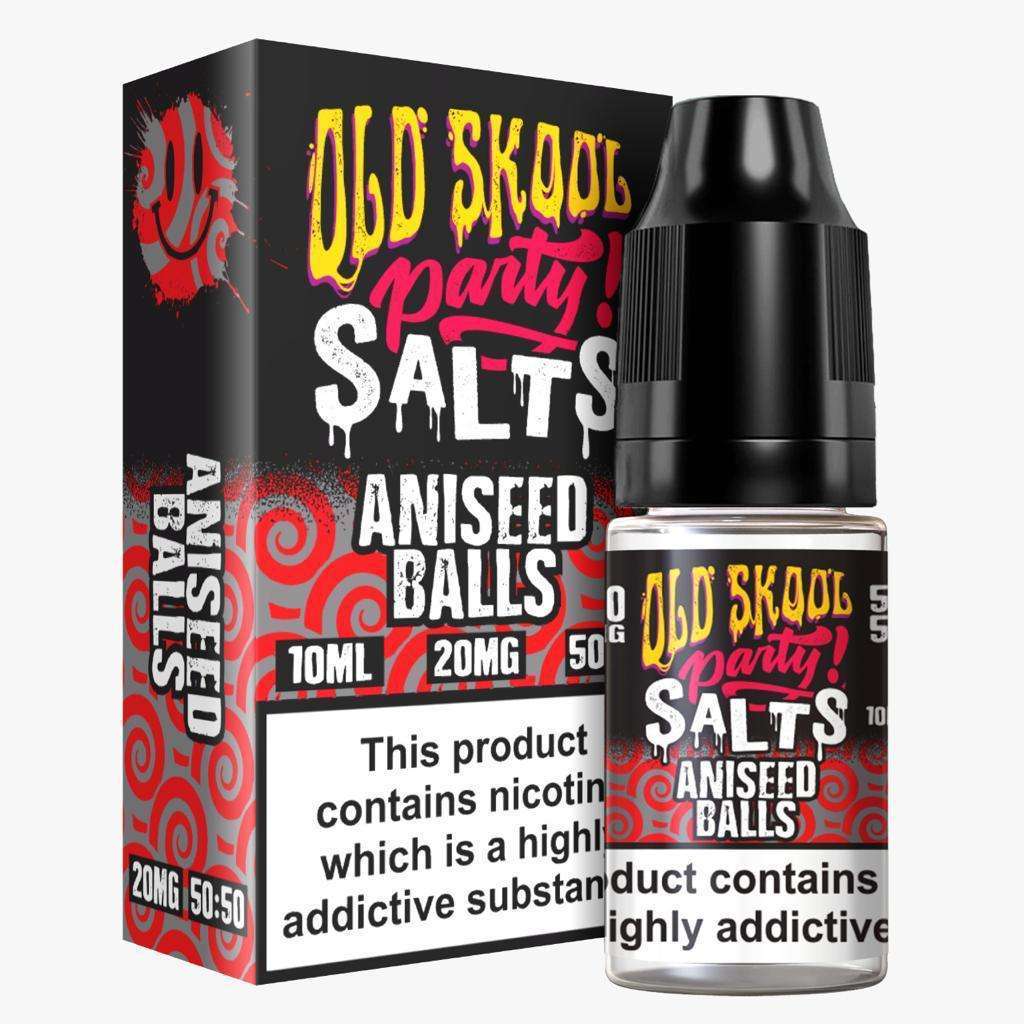  Aniseed Balls Nic Salt E-Liquid by Old Skool Party Salts 10ml 