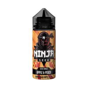 Ninja Geek E liquid - Apple and Peach - 100ml