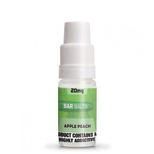 Apple Peach Nic Salt E-Liquid by Bar Salts 10ml