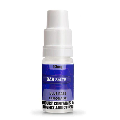 Blue Razz Lemonade Nic Salt E-Liquid by Bar Salts 10ml