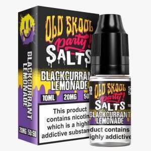Blackcurrant Lemonade Nic Salt E-Liquid by Old Skool Party Salts 10ml