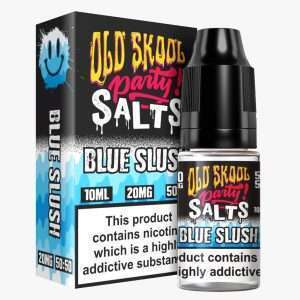 Blue Slush Nic Salt E-Liquid by Old Skool Party Salts 10ml