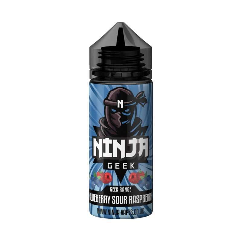 Ninja Geek E liquid - Blueberry Sour Raspberry - 100ml