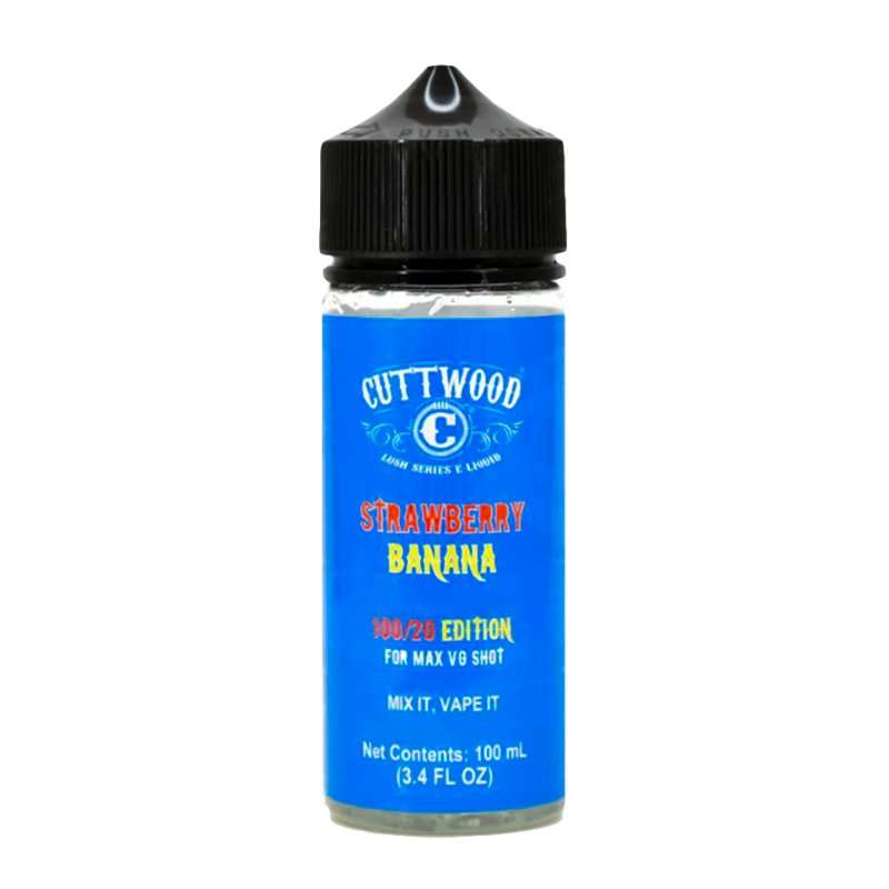 Cuttwood E Liquid - Strawberry Banana - 100ml