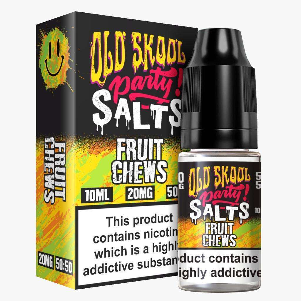  Fruit Chews Nic Salt E-Liquid by Old Skool Party Salts 10ml 