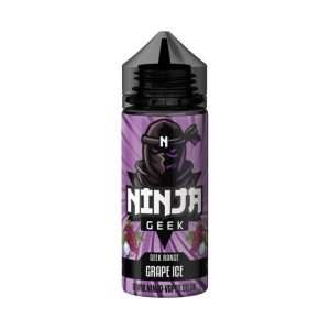 Ninja Geek E liquid - Grape Ice - 100ml