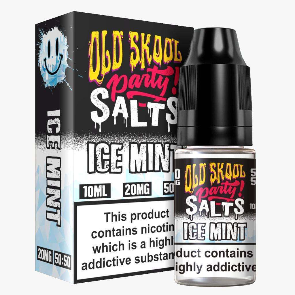  Ice Mint Nic Salt E-Liquid by Old Skool Party Salts 10ml 