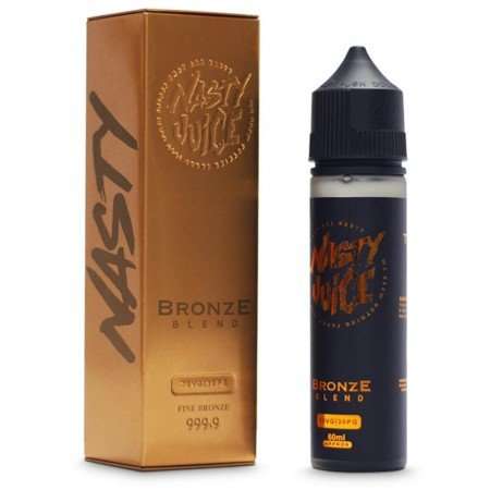 Bronze Blend Tobacco E-Liquid Shortfill by Nasty Juice 50ml