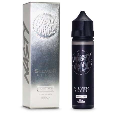 Silver Blend Tobacco E-Liquid Shortfill by Nasty Juice 50ml