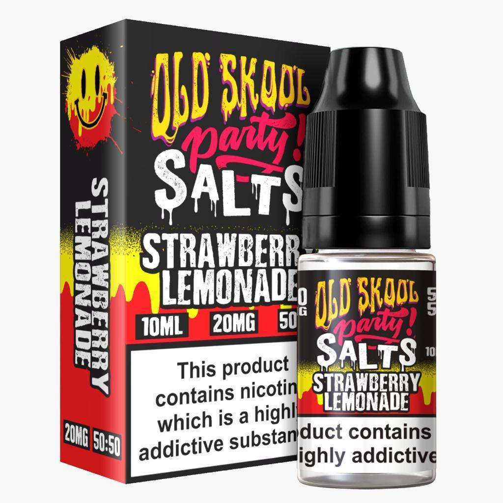  Strawberry Lemonade Nic Salt E-Liquid by Old Skool Party Salts 10ml 