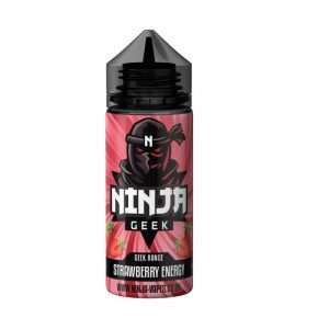 Ninja Geek E liquid - Strawberry Energy - 100ml