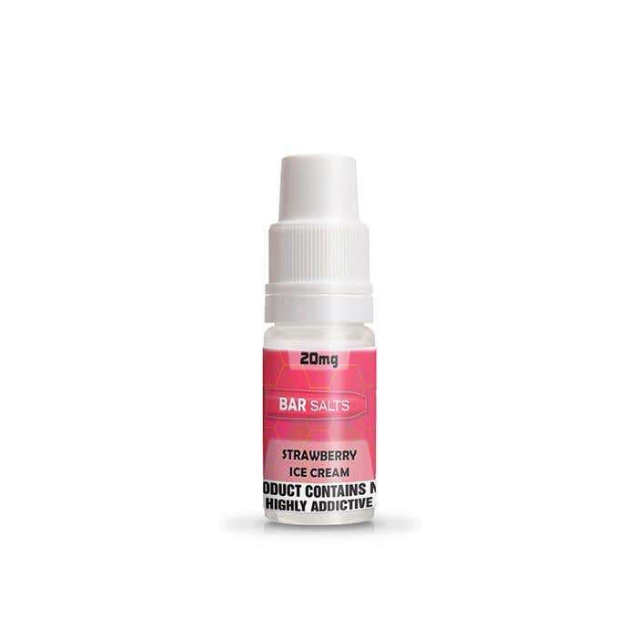 Strawberry Ice Cream Nic Salt E-Liquid by Bar Salts 10ml