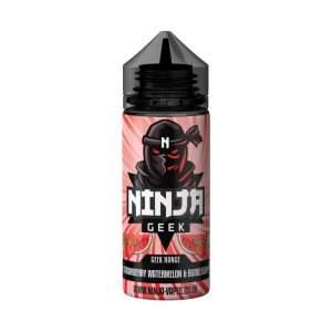 Ninja Geek E liquid - Strawberry Watermelon Bubblegum - 100ml