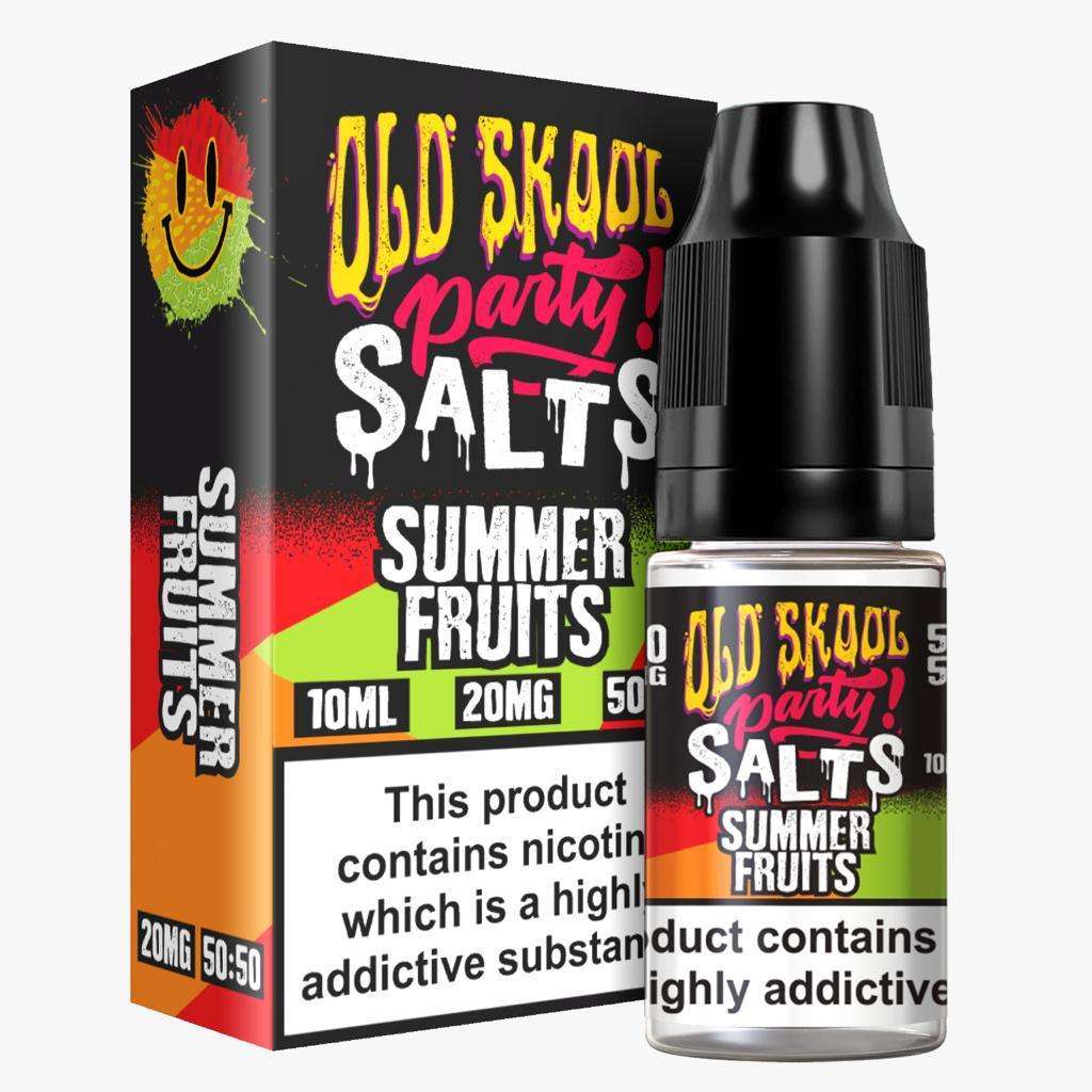 Summer Fruits Nic Salt E-Liquid by Old Skool Party Salts 10ml