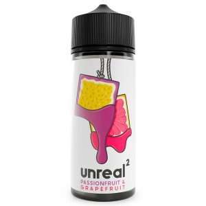 Unreal2 E Liquid - Passionfruit and Grapefruit - 100ml