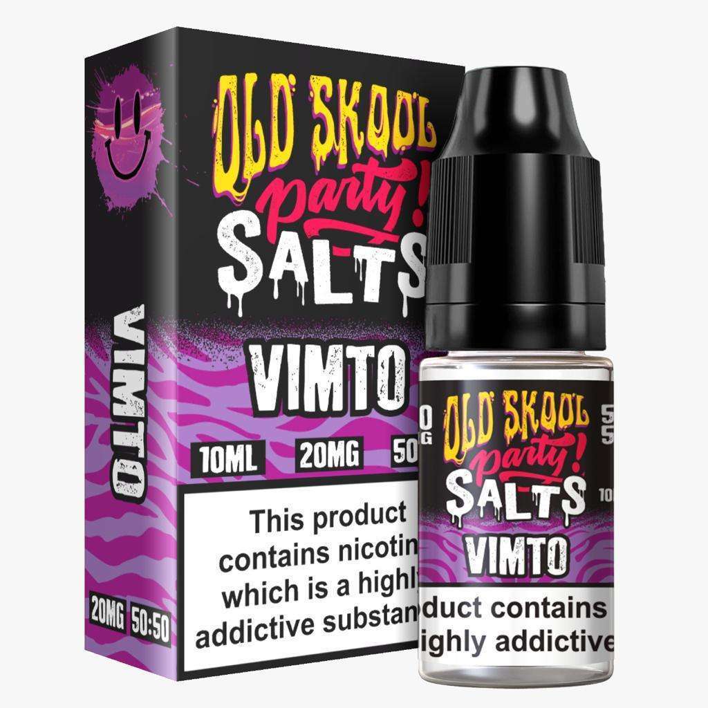  Vimto Nic Salt E-Liquid by Old Skool Party Salts 10ml 