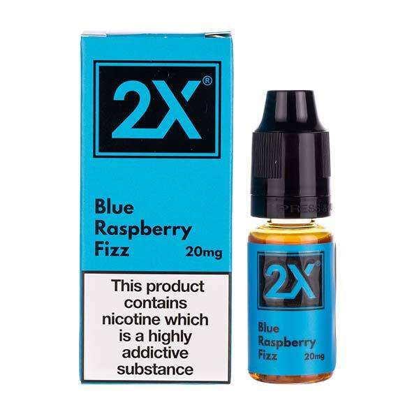 2X Nic Salts - Blue Raspberry Fizz - 10ml