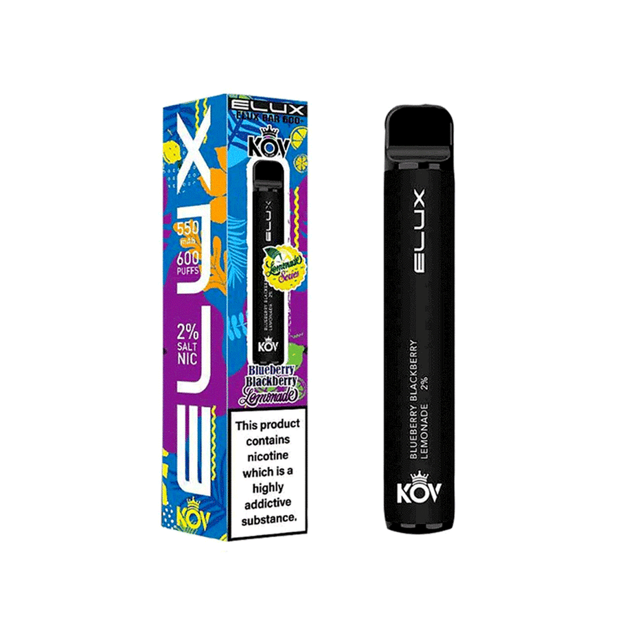 Elux Bar Lemonade Series Disposable Vape 600 puffs - 20mg