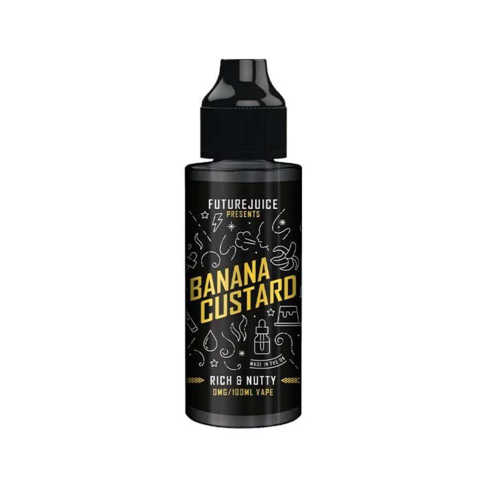  Future Juice E Liquid - Banana Custard - 100ml 