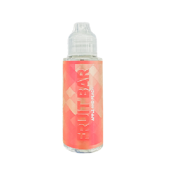  Fruit Bar E Liquid - Apple and Peach - 100ml 