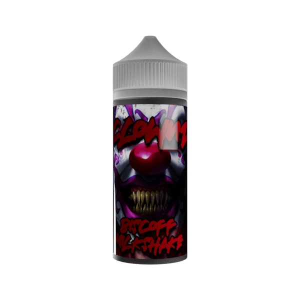 Clown E Liquid - Biscoff Milkshake - 100ml