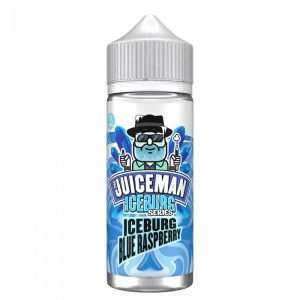 The Juiceman E Liquid Iceburg Series - Iceburg Blue Raspberry - 100ml