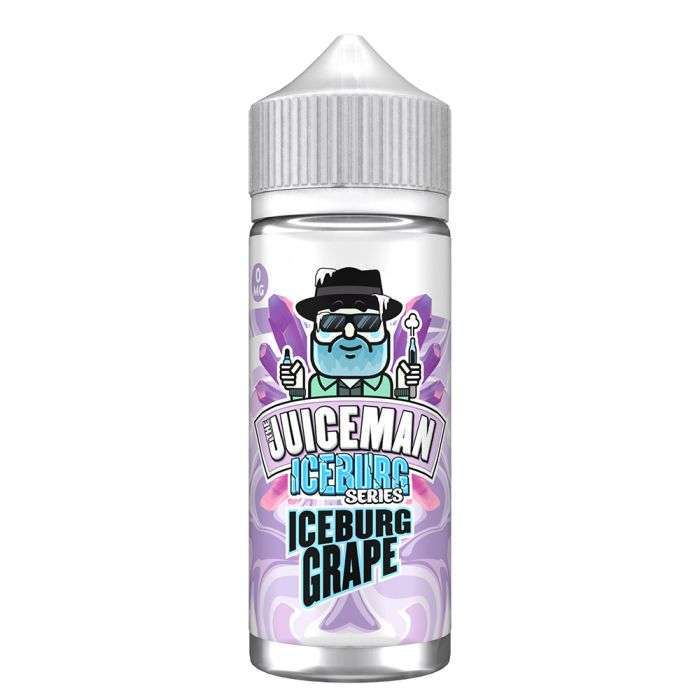 The Juiceman E Liquid Iceburg Series - Iceburg Grape - 100ml