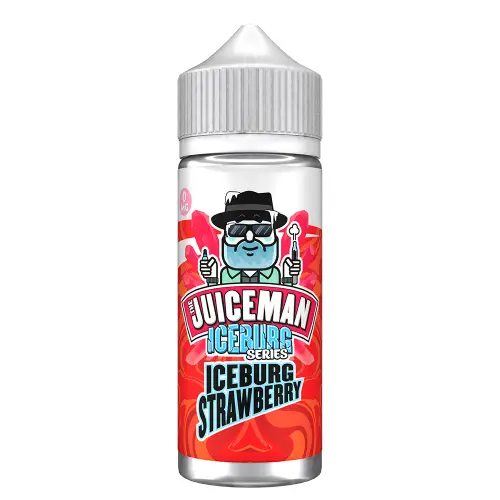 The Juiceman E Liquid Iceburg Series - Iceburg Strawberry - 100ml